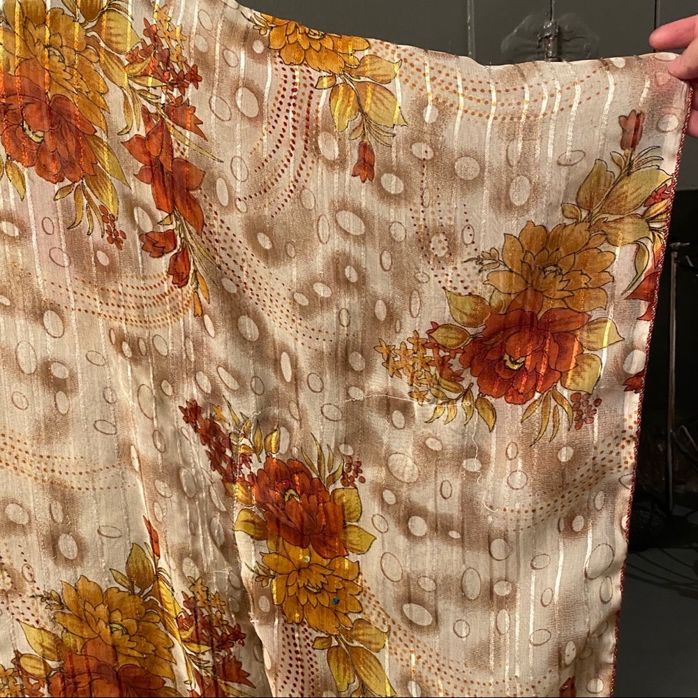 Vintage Sheer Floral Tunic - Picture 14 of 15